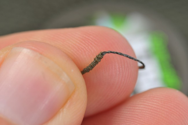 Potiahnutá tuhšia šnúra - Korda N-TRAP SEMI STIFF Brown