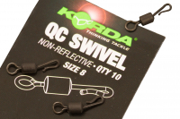 rychlovýměnný obratlík - korda quick change swivel - velikost 8