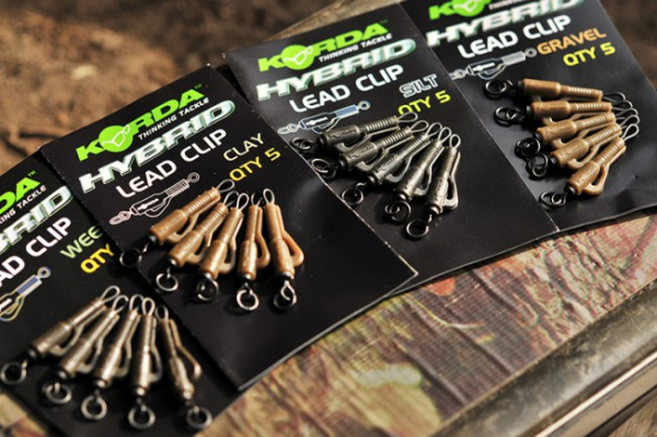 klip s obratlíkom - korda hybrid lead clips