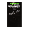 obratlík - korda size 8 swivels
