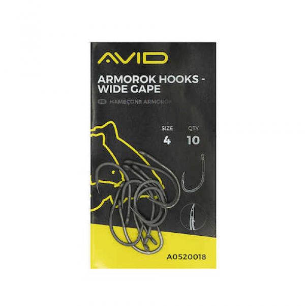 Háčik - Avid Armorok Hooks- Wide Gape