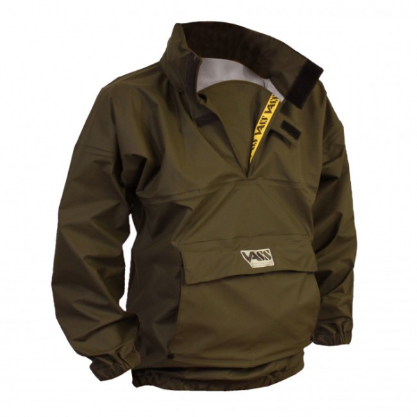 Vízálló kabát - Team Vass 175 ‘Khaki Edition 4’ Lightweight, Breathable Waterproofs Smock