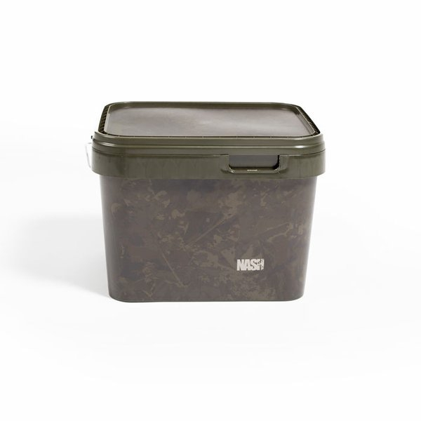 Vedro s vrchnákom Nash Spot On Rectangular Bucket Camo