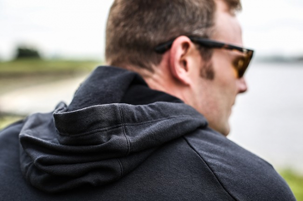 Tenká mikina KORDA Lightweight Hoodie - čierna