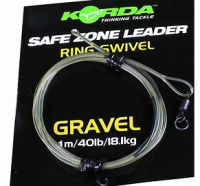 előtétzsinór - Korda Safe Zone Leader Ring Swivel 