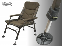 Křeslo Esox Steel Chair LUX