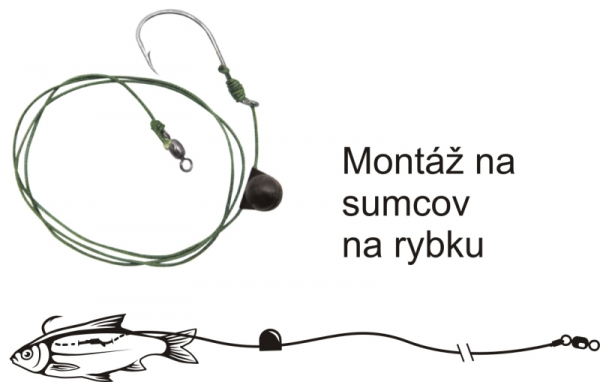 Black Cat deadbait # 8/0