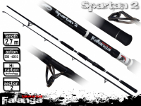 Sumcový prut - ESOX SPARTAN 2 - falangy