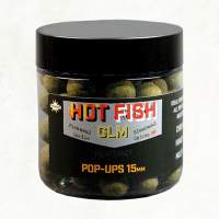 Plovoucí Boilie - Hot Fish & GLM Pop-ups