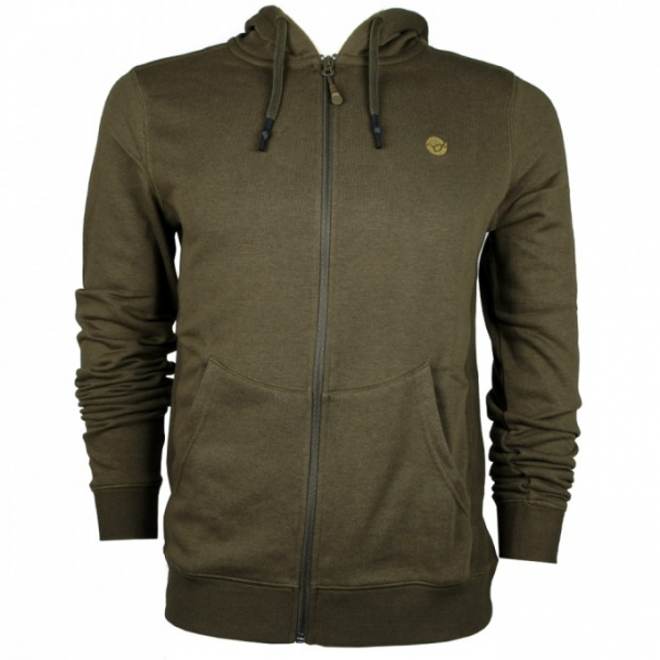 Pulóver korda DRY-KORE ZIP HOODIE OLIVE 