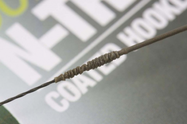 Potažená šňůra - Korda N-TRAP SOFT Green