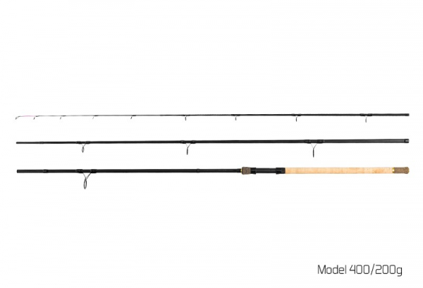 Feedrový prút Delphin RIVER Trophy Feeder X-TRA 360cm / 200g + 4 špičky