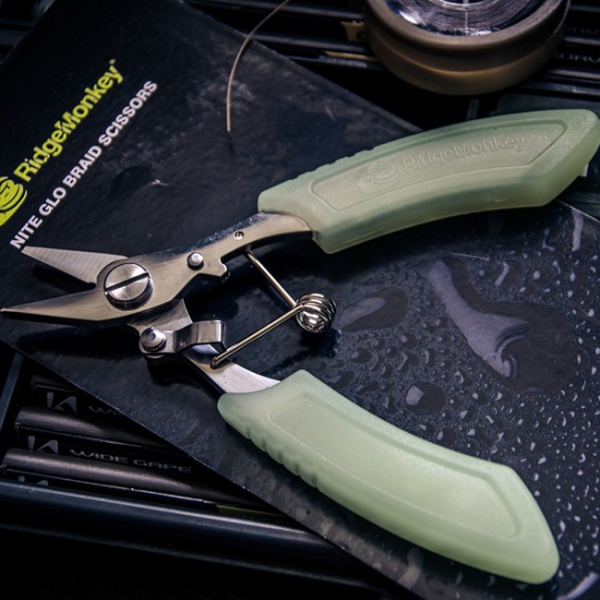 Svítící nůžky - RidgeMonkey Nite Glo Scissors