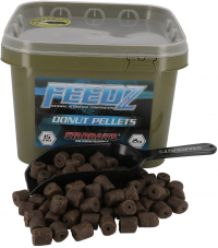 Halibutové pelety s dierou - Starbaits Feedz donuts - 15mm