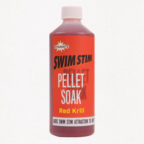 Pellet locsoló - DB Swim Stim Pellet Soak – Red Krill 500ml