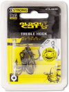 Hármas horog - BLACK CAT TREBLE HOOK DG DG COATING