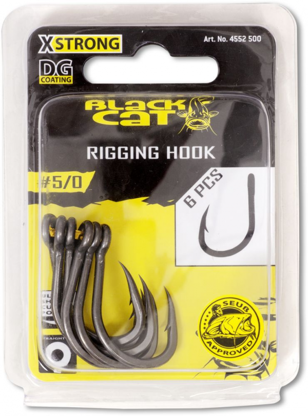 Harcsázó horog - BLACK CAT RIGGING HOOK