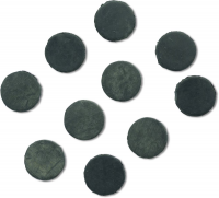 Gumi élő csalirögzítő - 15MM BLACK CAT BAIT STOP 10PCS Ø15MM