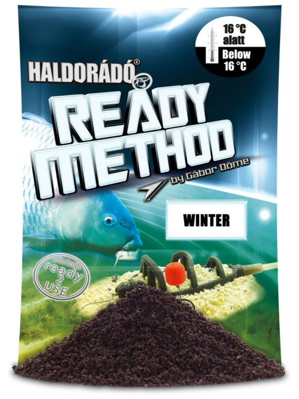 Vnadící směs Haldorádó Ready Method Winter 800g 