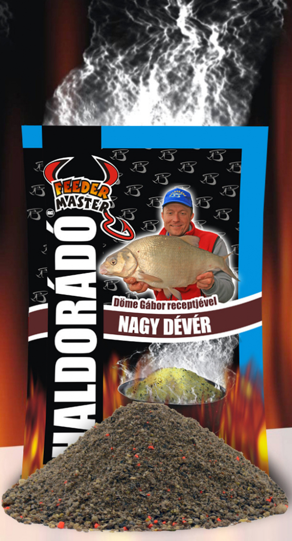 Vnadiaca zmes Haldorádó Feeder Master Veľký Pleskáč 1000g