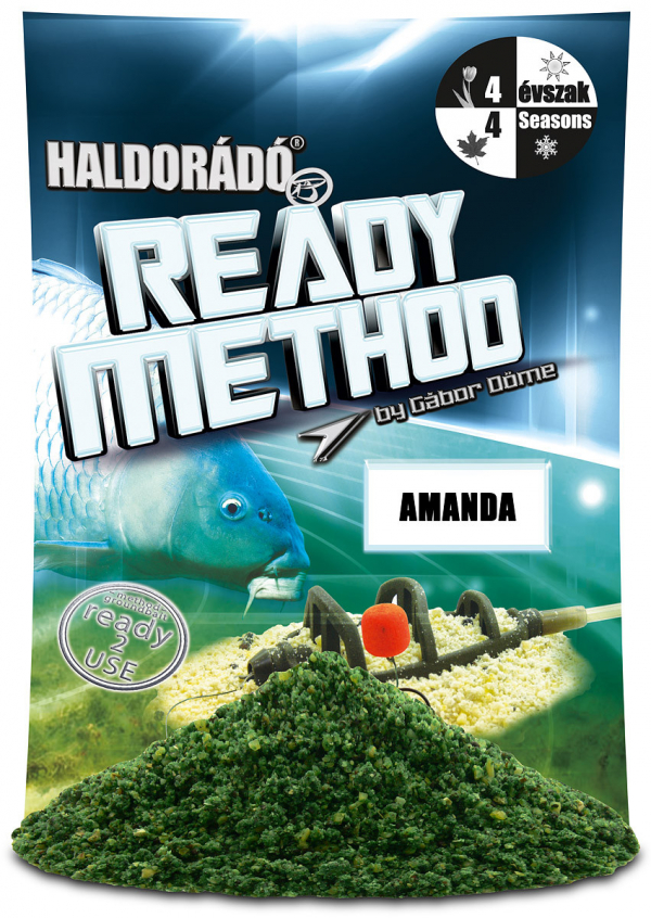 Vnadící směs Haldorádó Ready Method Amanda 800g 