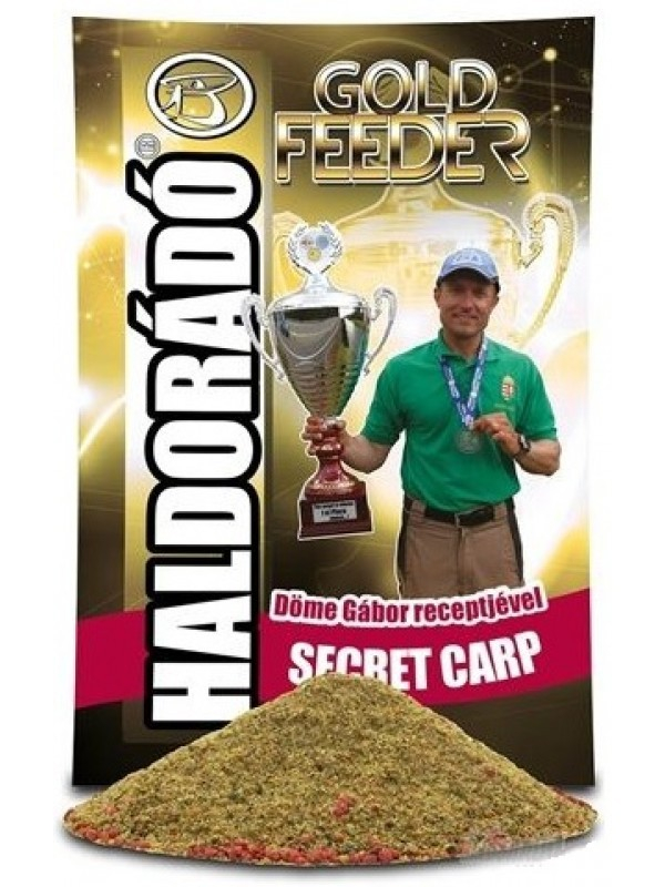 Vnadící směs Haldorádó Gold Feeder Secret Carp 1000g