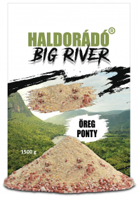 Etetőanyag Haldorádó Big River Öreg Ponty 1500g
