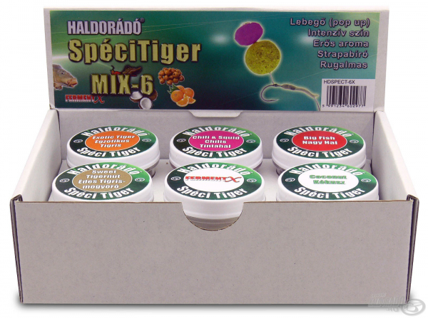 Plávajúci tigří ořech  HALDORADO Spéci tiger