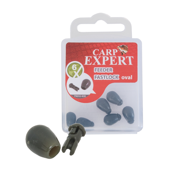 Gyorskapocs CarpExpert Feeder Fastlock Oval 6db