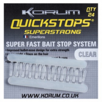 Zarážky Korum Quickstops Superstrong