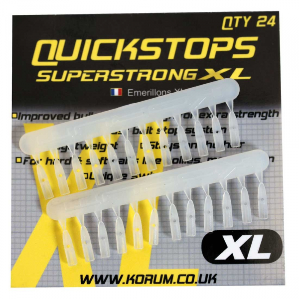 Zarážky Korum Quickstops Superstrong