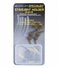 Set držiakov na chemické svetlo + svetielka Korum Starlight Holder Kit