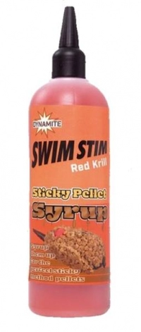 Tekutý posilňovač Dynamite Baits Syrup Swim Stim Red Krill 300ml