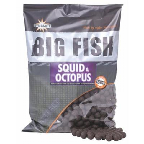 Boilies - Dynamite Baits Big Fish Squid & Octopus 20mm - 1,8kg