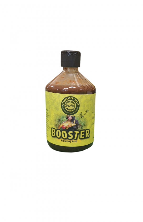 Booster Fishmaster Baits Pikantní Krab 500ml