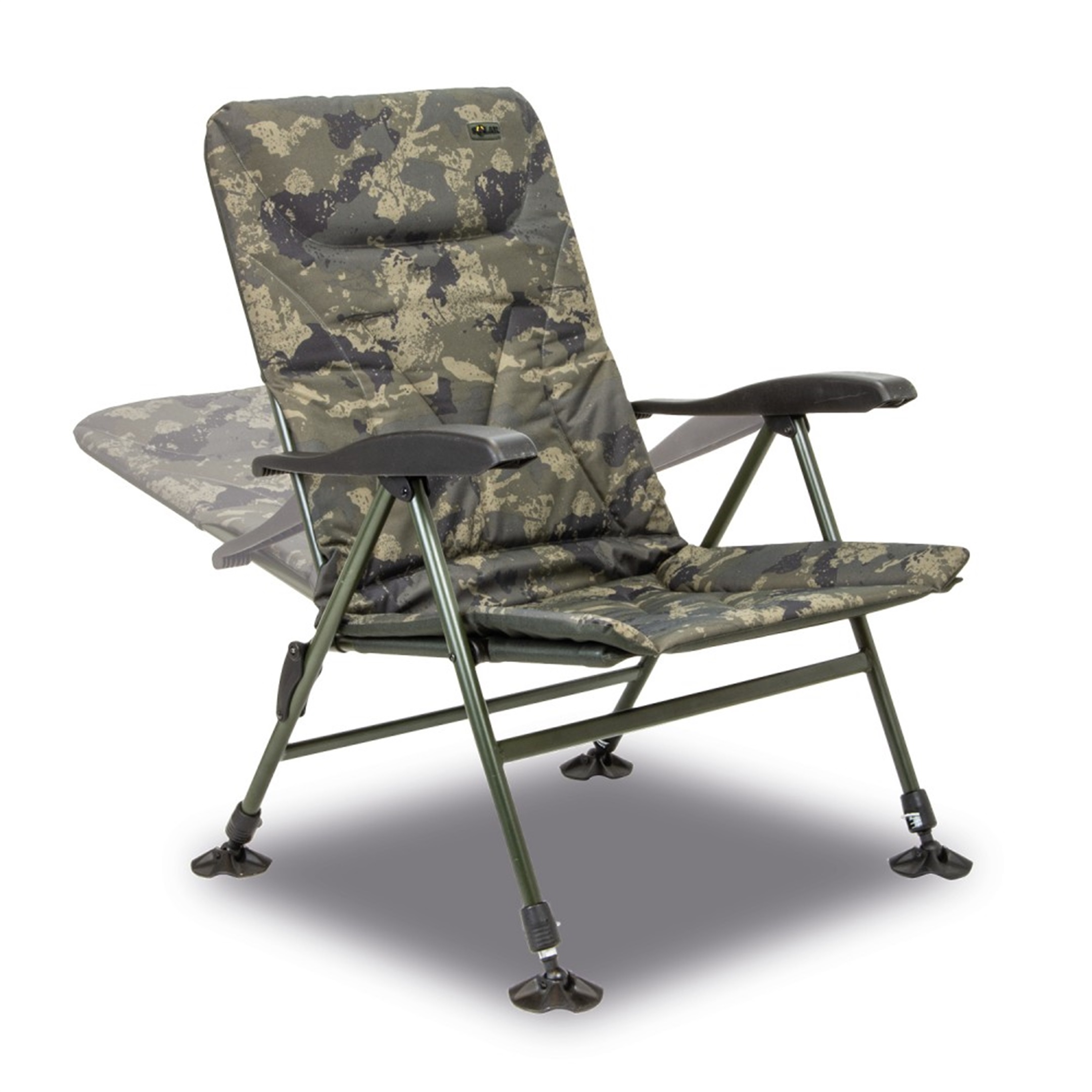 Rybarska stolička Solar Undercover Camo Recliner Chair