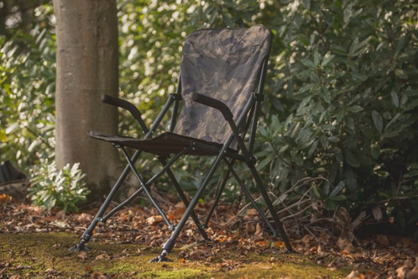 Horgász szék - Solar Undercover Camo Easy Chair - High