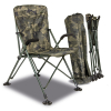 Rybářská stolička - Solar Undercover Camo Easy Chair - High