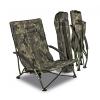 Rybarska stolička - Solar Undercover Camo Easy Chair - Low
