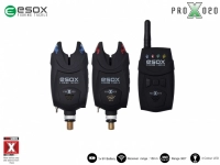 Signalizátor set - Esox PRO X 020 Set - SET 2+1