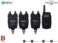 Signalizátor set - Esox PRO X 020 Set - SET 3+1