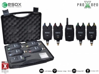 Kapásjelző szett - Esox PRO X 020 Set - SET 4+1