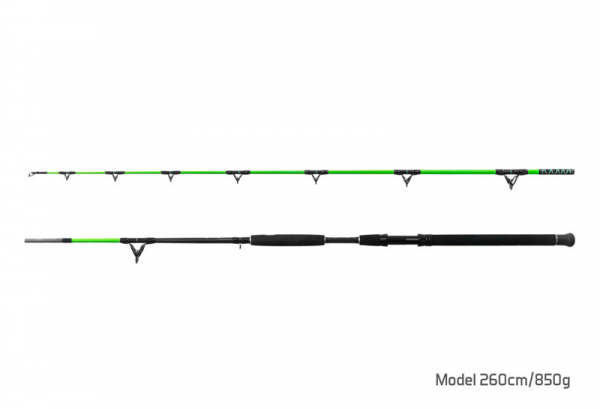 Sumcový prút - Delphin Catkong WALKYRA / 2 diely 300cm/850g