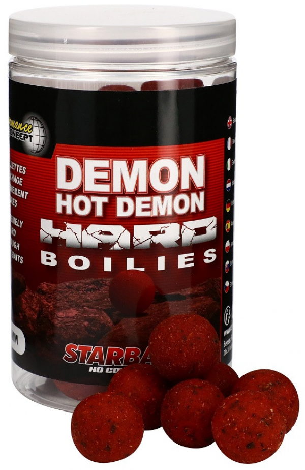 Hard Boilies - Starbaits Hot Demon Hard Boilies 20mm 200g