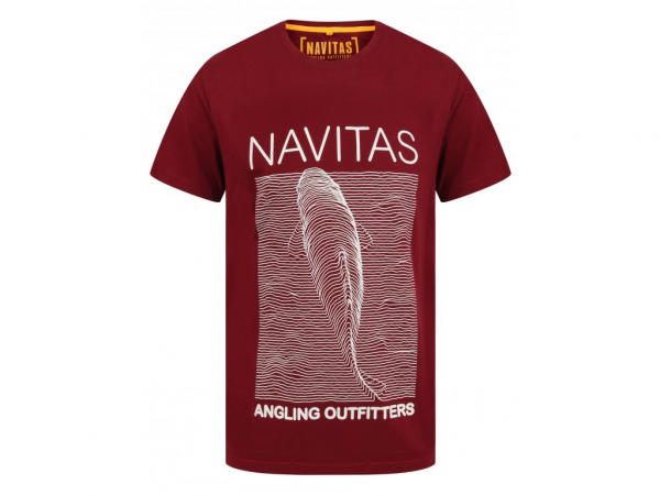 Tričko - Navitas Joy Burgundy T-Shirt