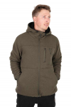 Fox Collection Sherpa Jacket Green & Black