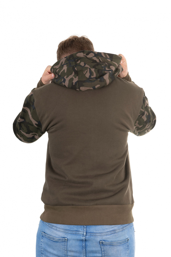 Mikina - FOX KHAKI/CAMO HOODY