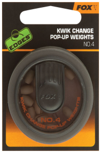 Závažie na pop up-ové montáže - Fox KWIK CHANGE POP-UP WEIGHTS NO4
