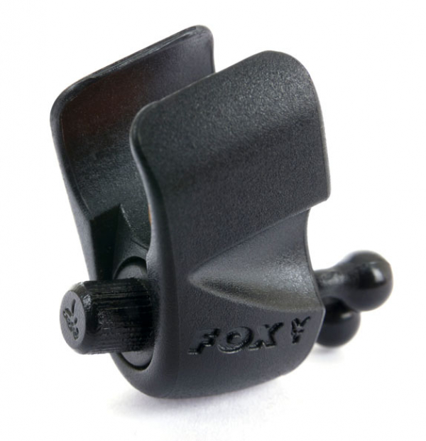 Klip na vlasec - Fox Black Label Adjustable Rod Clip