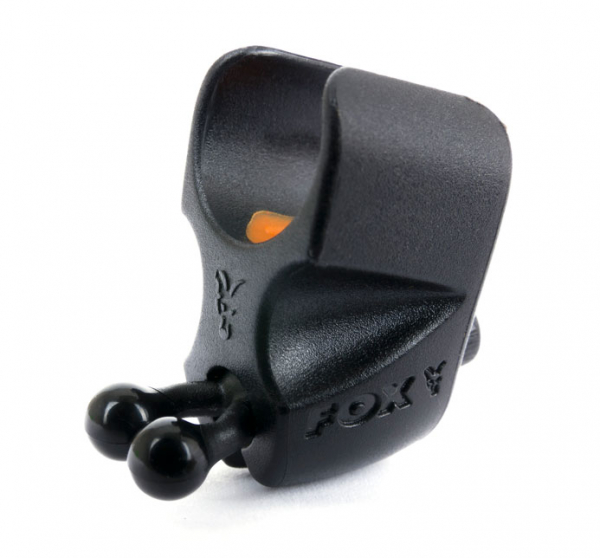 Klip na vlasec - Fox Black Label Adjustable Rod Clip